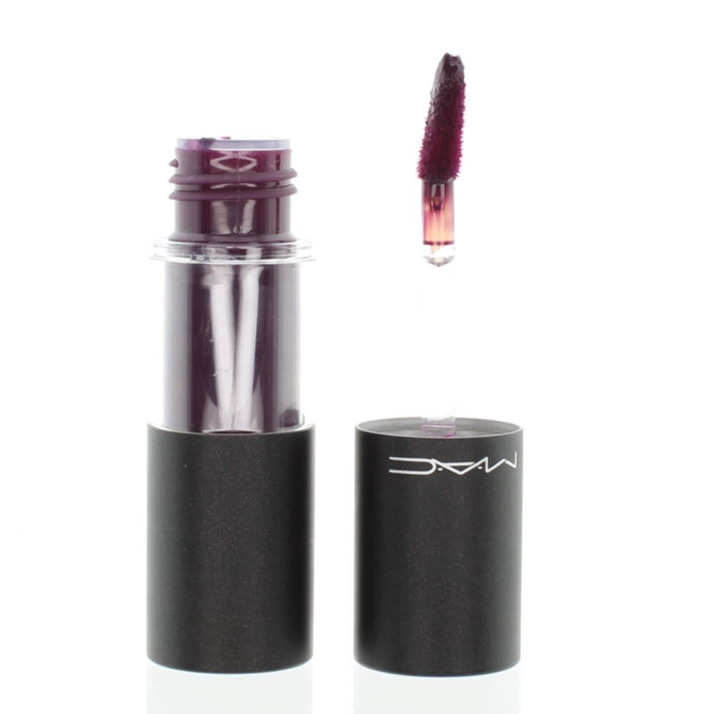 MAC Versicolour Purple Liquid Lipstick Stain Perpetual Holiday (Blemished Box)