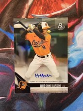 2021 Bowman Platinum - Top Prospects Hudson Haskin #TOP-72 Autographs (AU, RC)