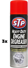 3 x STP Heavy Duty Engine Degreaser Spray Pro Car Removes Dirt Cleaner 500ml