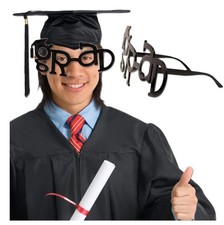 Grad Novelty Glasses - Graduation Party - Costume Accessory - One Size