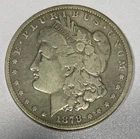 1878 CC Morgan Silver Dollar - Tough Date & Mint - Very Good Condition -