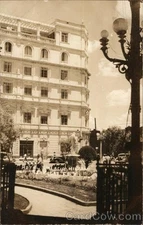 Chihuahua, Mexico Hotel Palacio Hilton Original Vintage Real Photo Postcard RPPC
