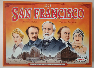 San Francisco 1906 von Amigo 3-5 Spieler ab 12J.