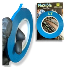 LiME LiNE Flexible Vinyl Fine Line Masking Tape for Automotive Custom 1/4 