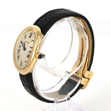 Authentic Cartier Baignoire YG W1500551 YG Quartz #260-008-234-4641 2