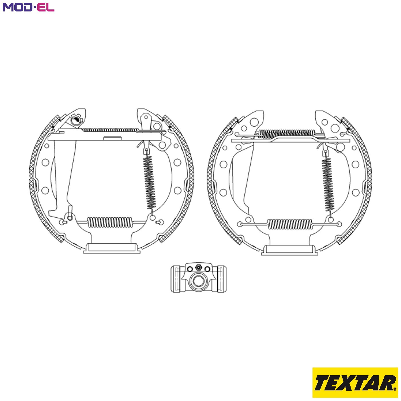 BRAKE SHOE SET 84044705 FOR SKODA FELICIA/Cube/Van/Mk/II/�/Pickup VW GOLF 1.9L