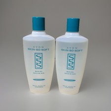 2 Vintage Rare Original Formula Avon Skin So Soft Bath Oil 16.9 oz not 16oz