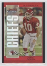 2005 Bowman Chrome Red Refractor Trent Green #62 0c2