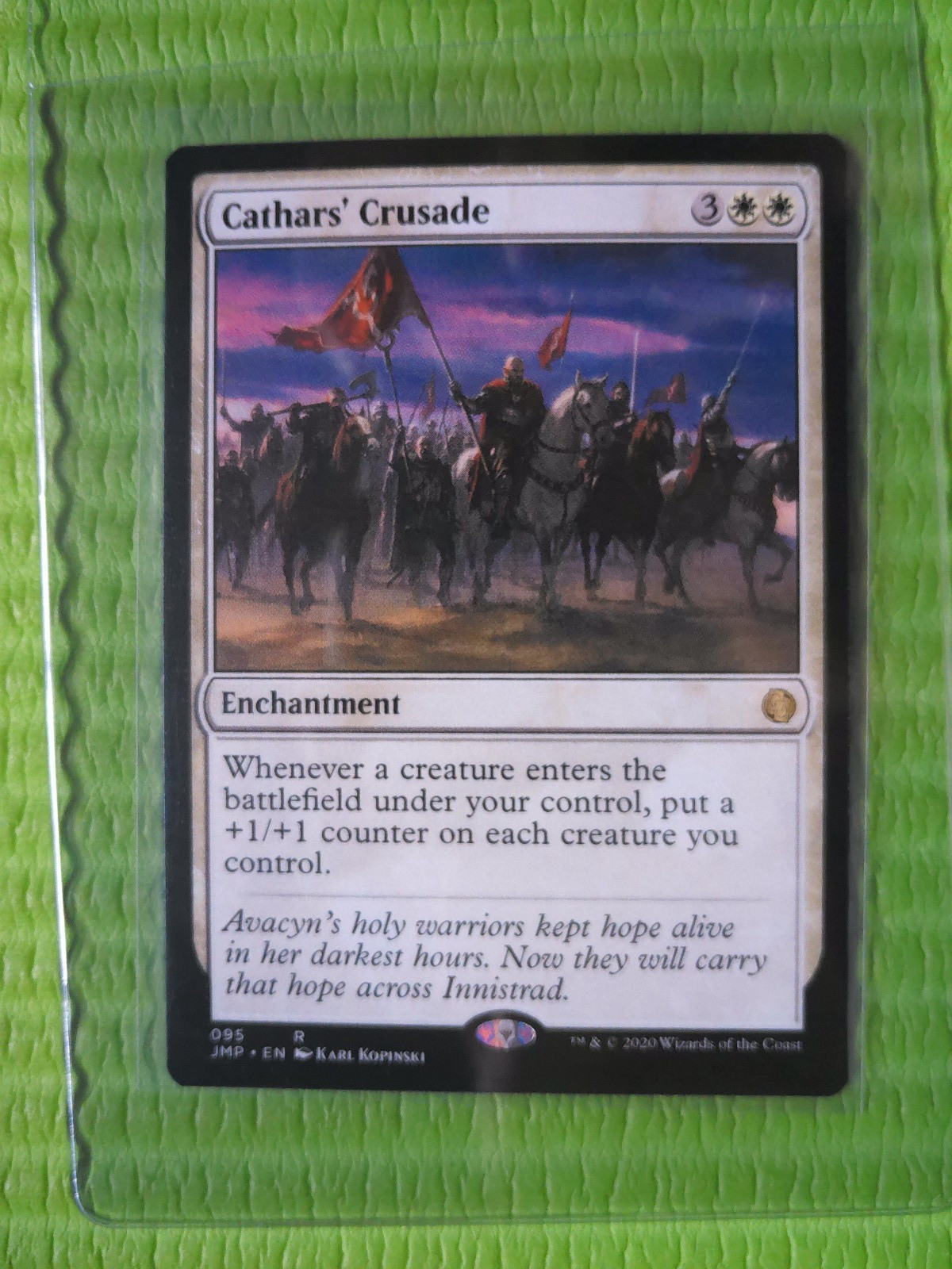 Cathars' Crusade 95 Regular Rare MTG Jumpstart 2020