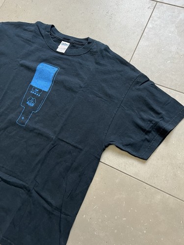 Vintage AKG Acoustics Audio Brand Promo Company Microphone Black Tee Shirt Sz XL - Picture 10 of 11