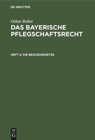 Die Bezugsgesetze Oskar Reber