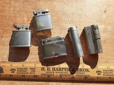 vintage Lighter Lot Ronson Penguin IMCO Warco Automet Used