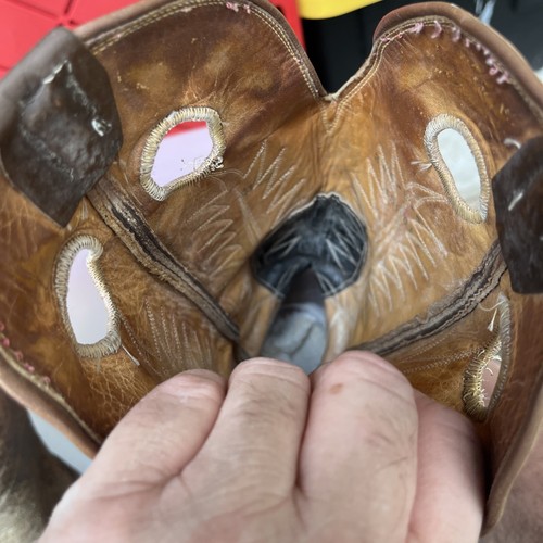 Vintage Country By Avirex Western Rancher Cowboy Boots Vibram Soles Size 10.5 - Picture 13 of 13