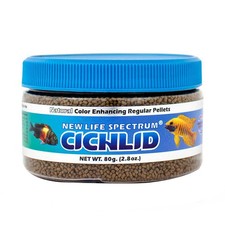 New Life Spectrum Cichlid Sinking Pellets Fish Food 2.8