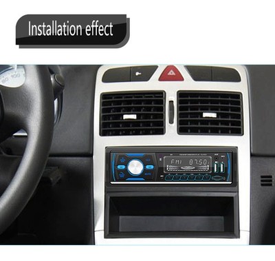 1 DIN Autoradio DAB+ RDS AM FM 2x USB BT Fernbedienung SD AUX IN DAB Antenne usb