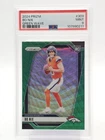 BO NIX 2024 PANINI PRIZM ROOKIE RC GREEN WAVE #309 DENVER BRONCOS PSA 9 Q0282