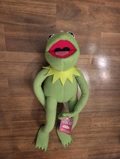 Kermit Frog Plush Stuffed Doll Muppets Poseable Sababa Toy 18 inch 2003