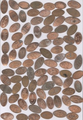 Amusement Parks & Attractions Pressed Pennies from Across the Country - You Pick