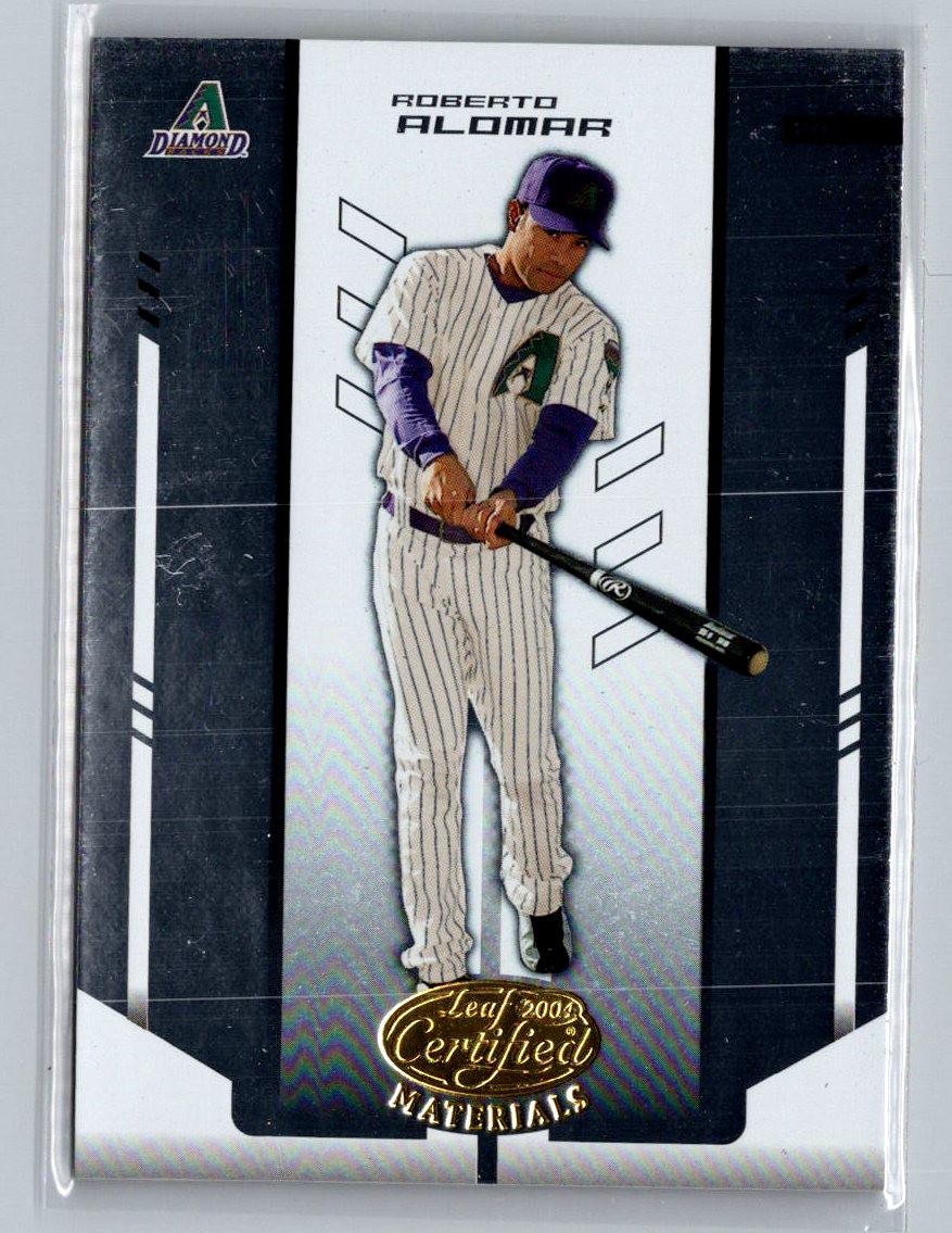 2004 Leaf Certified Materials #162 Roberto Alomar