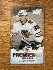 23-24 UD ICE PREMIERES CLEARCUT MINI LUKE PHILP