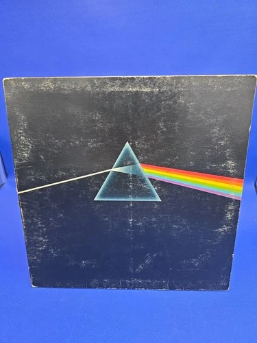 Pink Floyd Dark Side Of The Moon LP SMAS-11163 Gatefold No Posters G/VG
