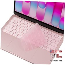Keyboard Cover for MacBook Neo 13 Inch A18 Pro A3404, Bush Pink Blush Pink
