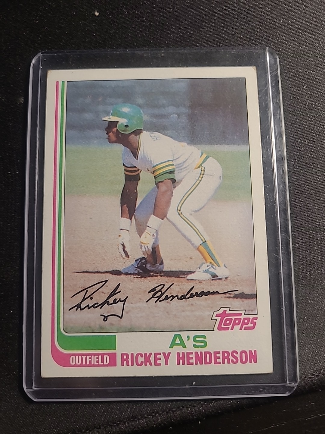 1982 Topps - Rickey Henderson #610