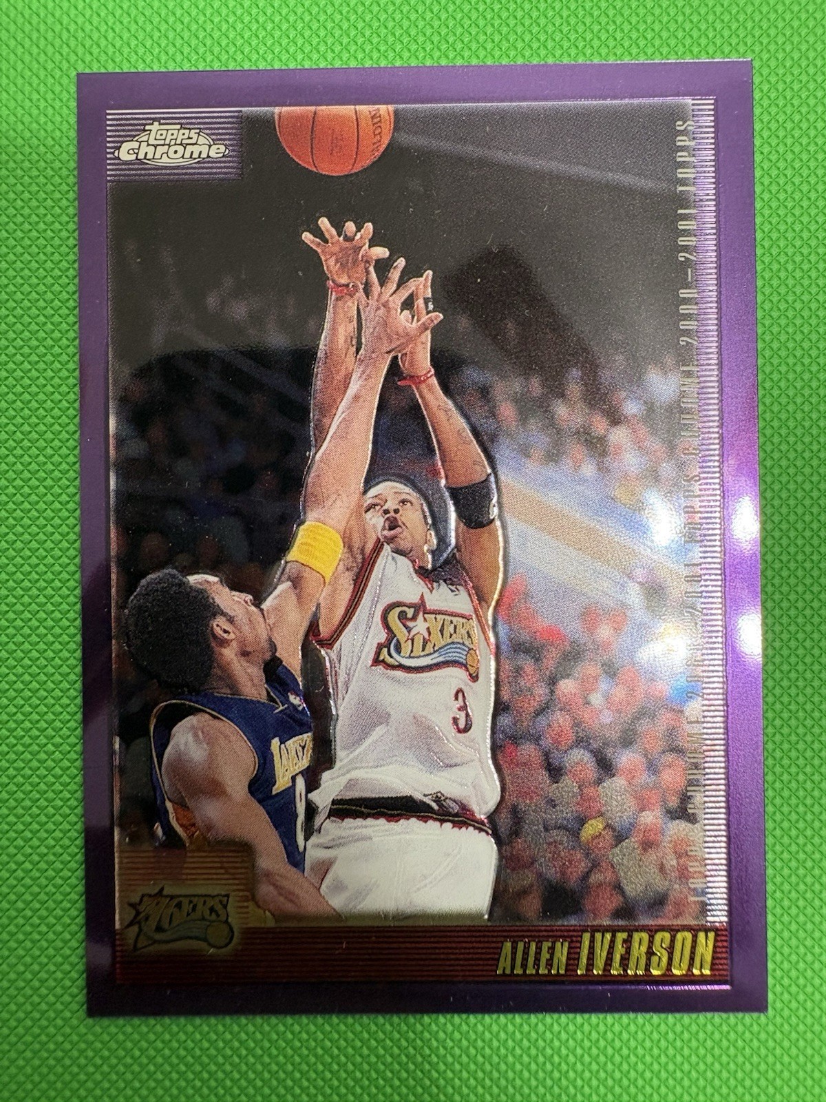 2000-01 Topps Chrome - Kobe Bryant, Allen Iverson #93