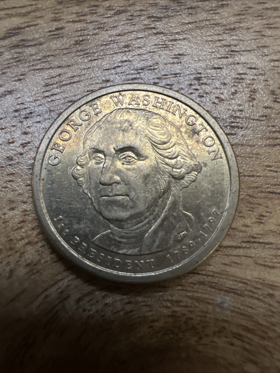 2007 D $1 Dollar George Washington Coin 1789-1797 1st President