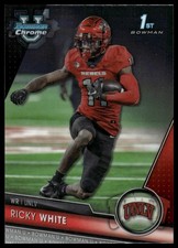 2023 Bowman University Chrome #188 Ricky White