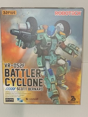B2Five Robotech Mospeada Scott Bernard VR-052F Battler Cyclone 1/28 Figure NEW!