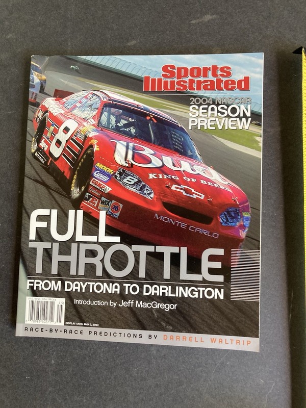 Sports Illustrated 2004 Nascar Season Preview magazine Full Throttle 128ColorPgs