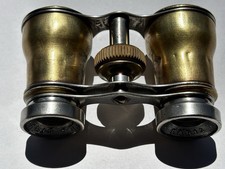 Antique S.P.Q.R Paris, Opera Glasses Theater Binoculars Made France Collectible