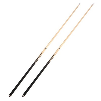 Pool Sticks Billiard Cues 2-Piece 58 Inch Pool Table Sticks 19 oz 13mm Glue-o...