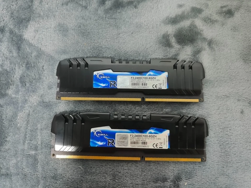 GSKILL Ripjaws Z 2400Mhz 8GB DDR3 RAM - F3-2400C10D-8GZH - Image 2 of 3