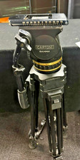 Cartoni Focus Fluid Head 100mm ball base Tripod w/Spreader Missing Tripod Plate