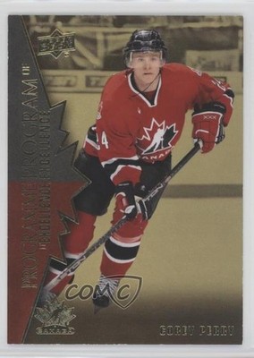 2021 Upper Deck Tim Hortons Team Canada Program of Excellence Corey Perry 0bg9