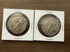 1942 And 1943 50C Walking Liberty Half Dollar