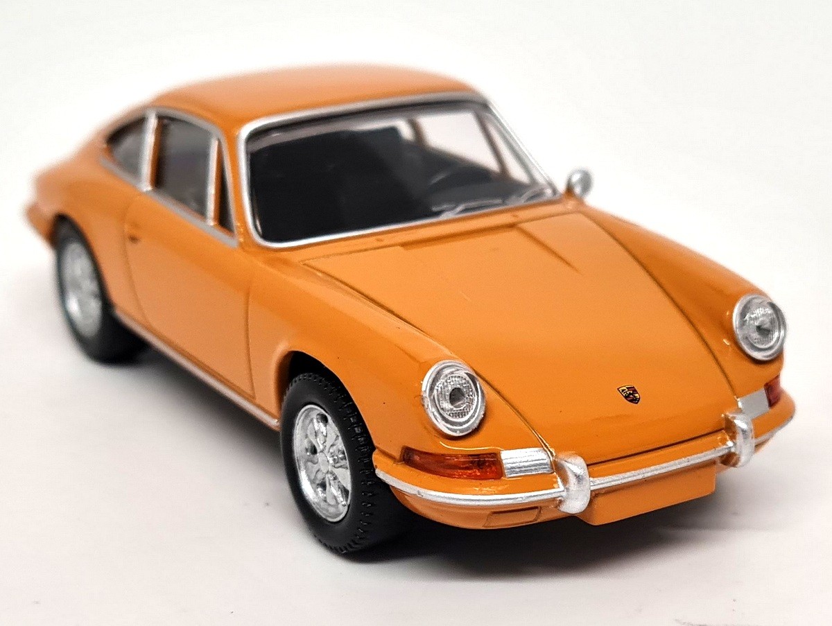 Norev 1/43 Porsche 911 S Bahama Yellow 1969 Metal Scale Diecast Model Car