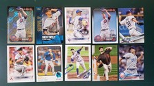 DREW SMYLY - LOT OF (10) DIFFERENT CARDS - Topps 2013-2024 Cubs Braves