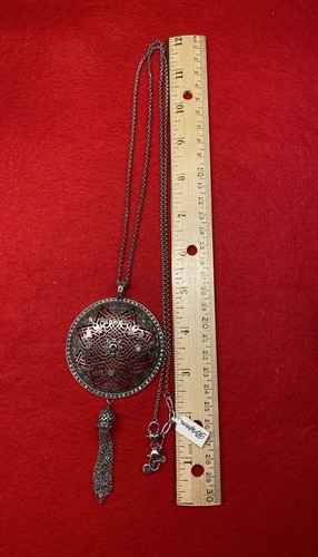 Brighton Neu mit Etikett wandelbare Länge Sahuri Quaste Halskette 158 $ mit Aufbewahrungstasche - Bild 7 von 9