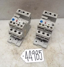 2 Allen Bradley Overload Relays Rail Mount (Inv.44985)