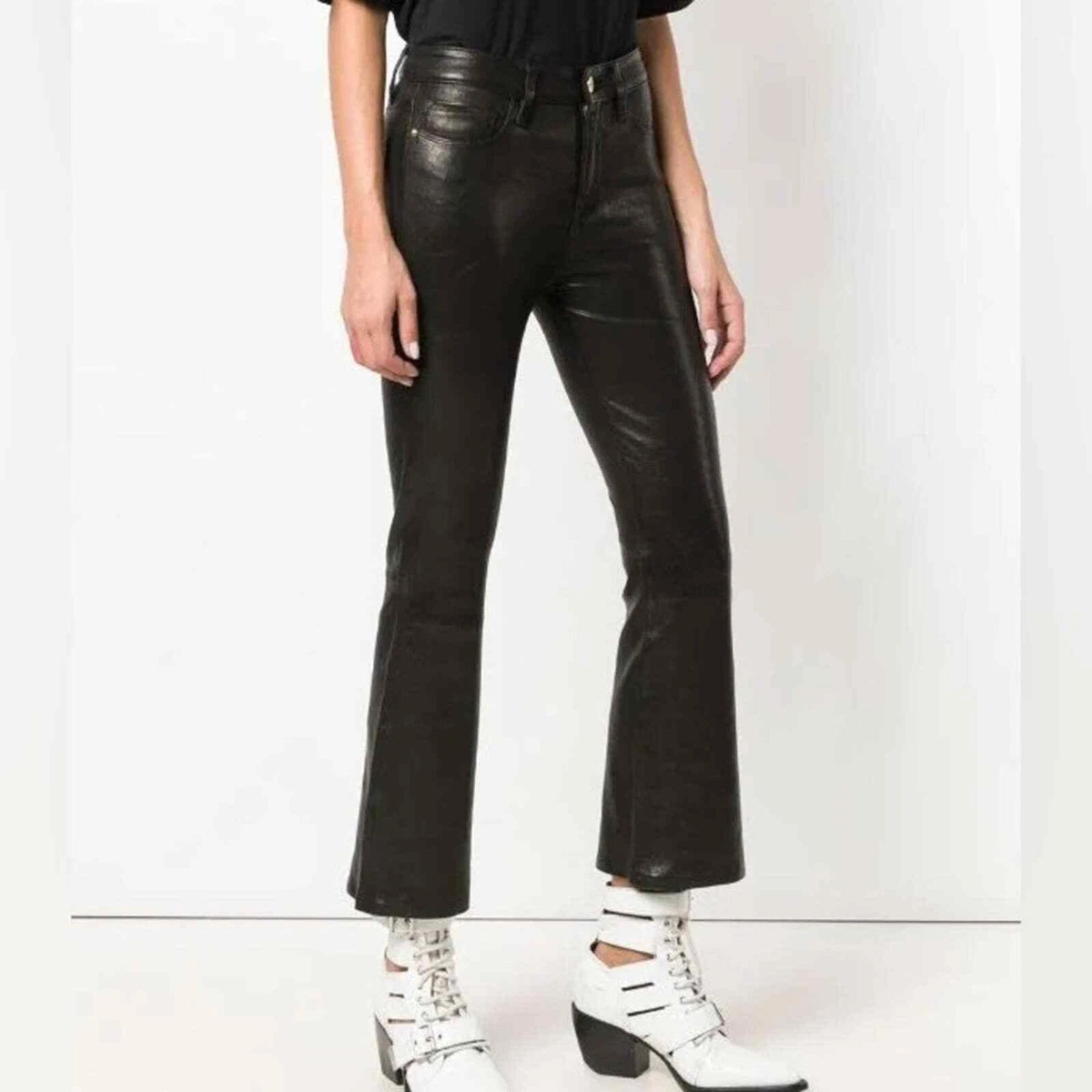 Frame leather jeans 2025