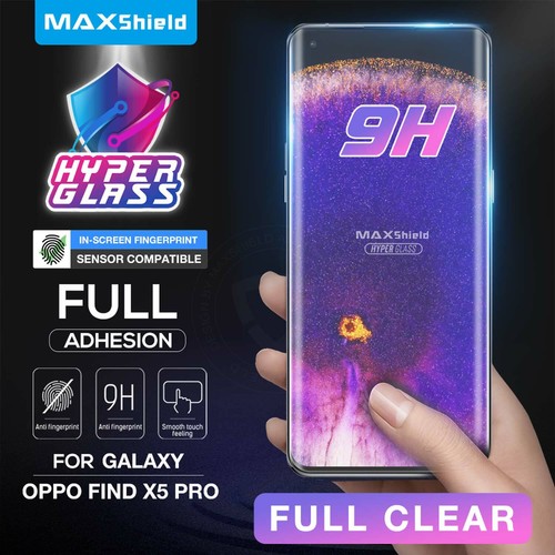 For OPPO Find X5 X3 X2 Pro Reno 10 5G UV Full Tempered Glass Screen