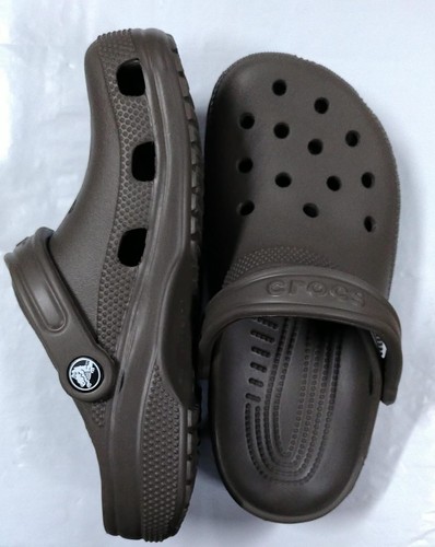 Crocs Classic Iconic Comfort Clog Sandals Men's | Chocolate Brown - Picture 136 of 151