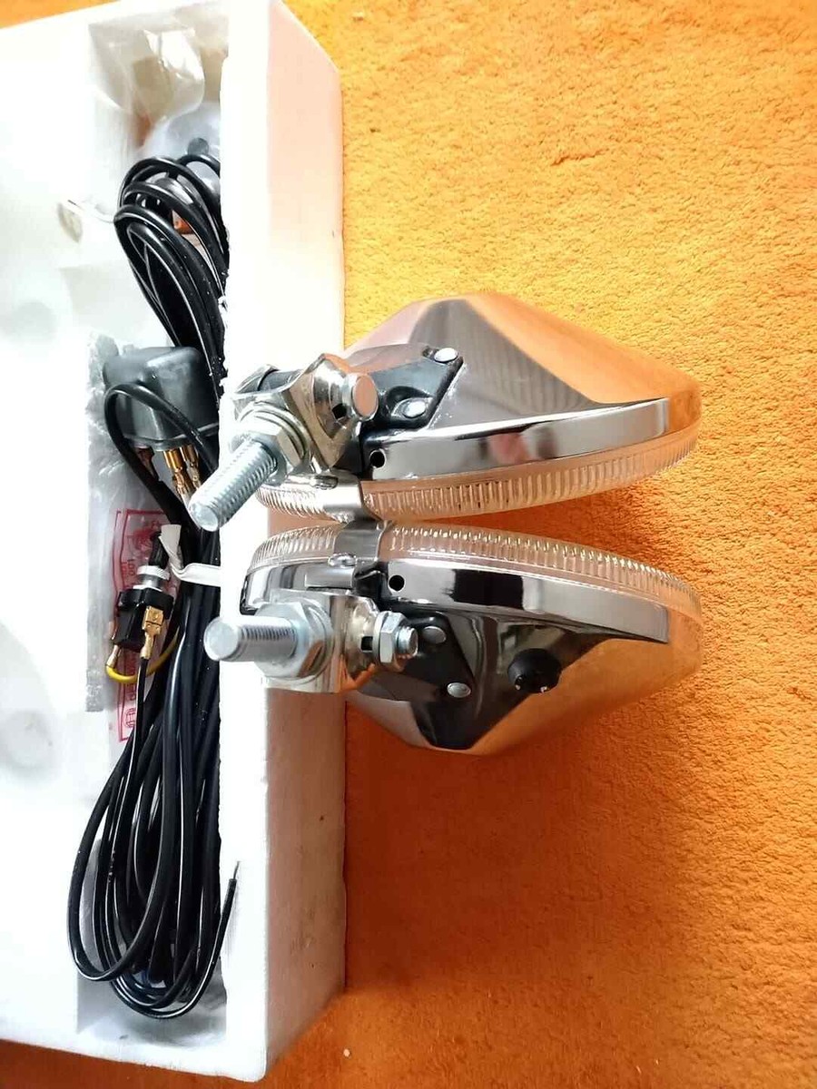 Bosch chrome fog lights fog lamp VW Porsche Mercedes NOS | eBay