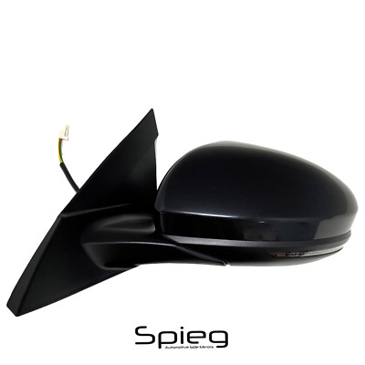 Side Mirror for 2019-2024 NISSAN ALTIMA S SR with Turn Signal BLACK Driver Side