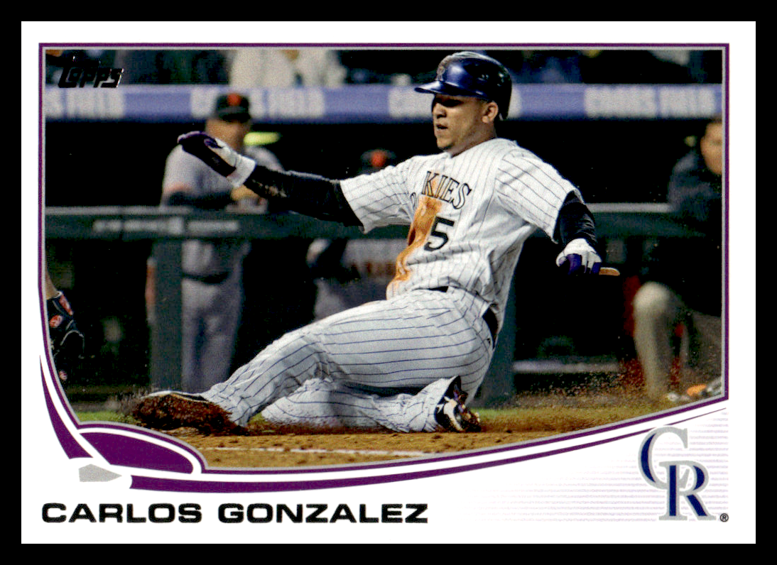 2013 Topps #5 Carlos Gonzalez Colorado Rockies | eBay