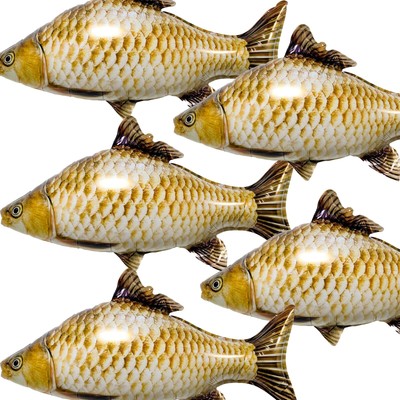 33inch Float artifical fish balloons Let s go fishing party supplies realisti...