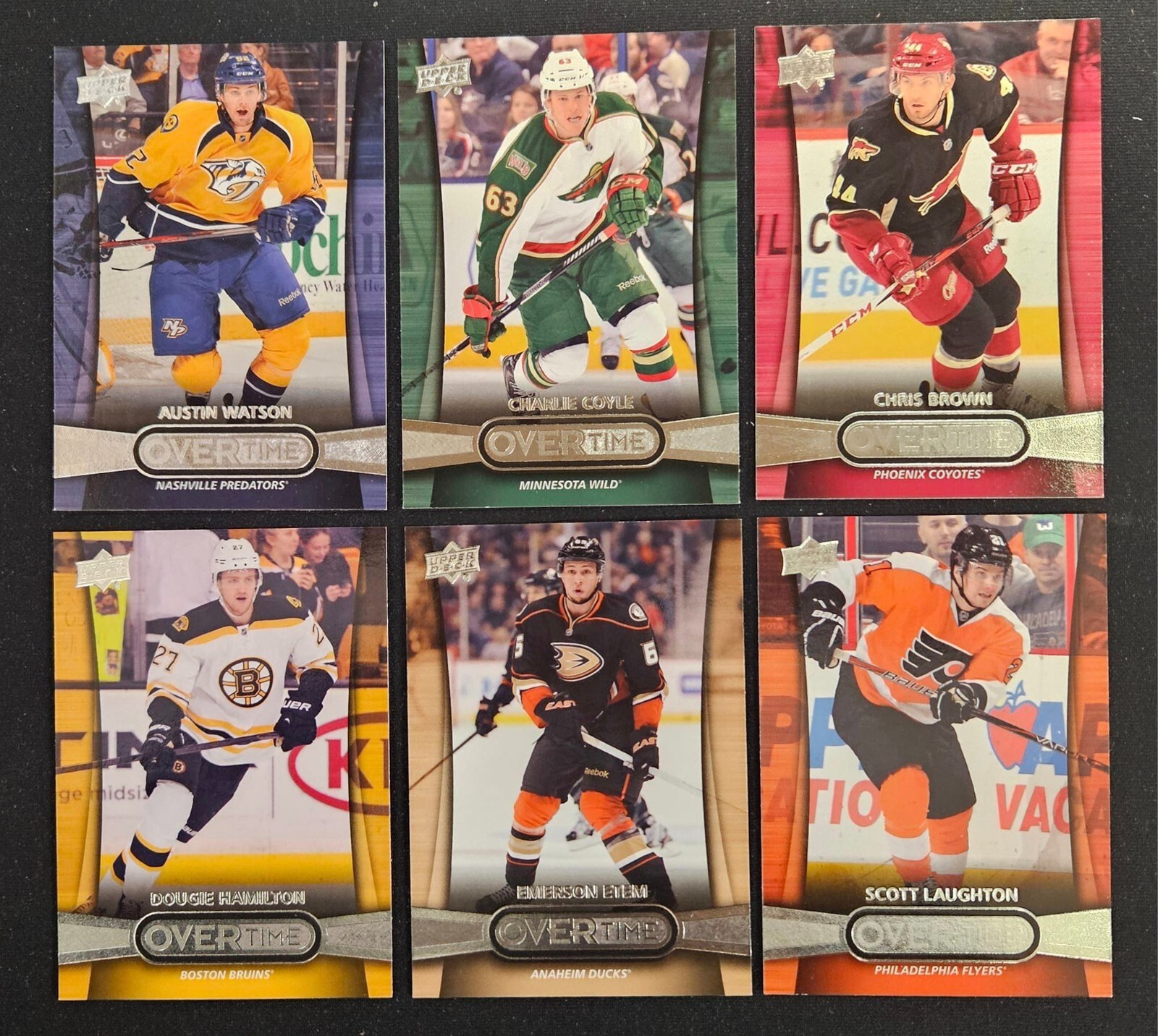2013-14 UPPER DECK OVERTIME - YOU CHOOSE - FINISH YOUR SET